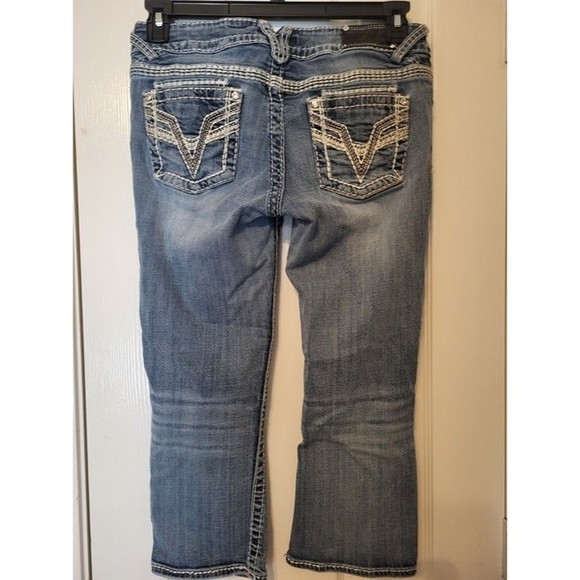 Vigoss Capri Jeans Size 7/8 - Picture 2 of 9